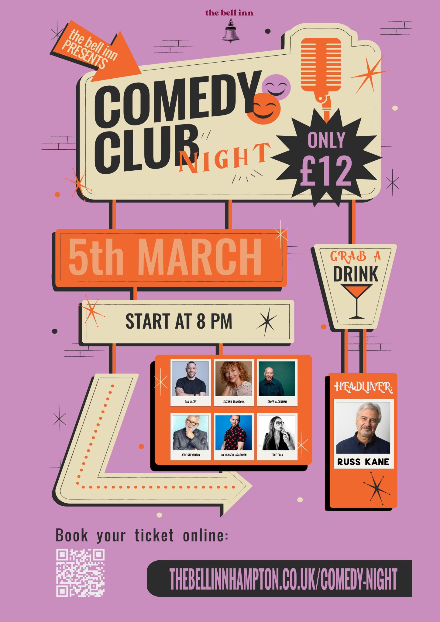 comedy night at the bell inn hampton