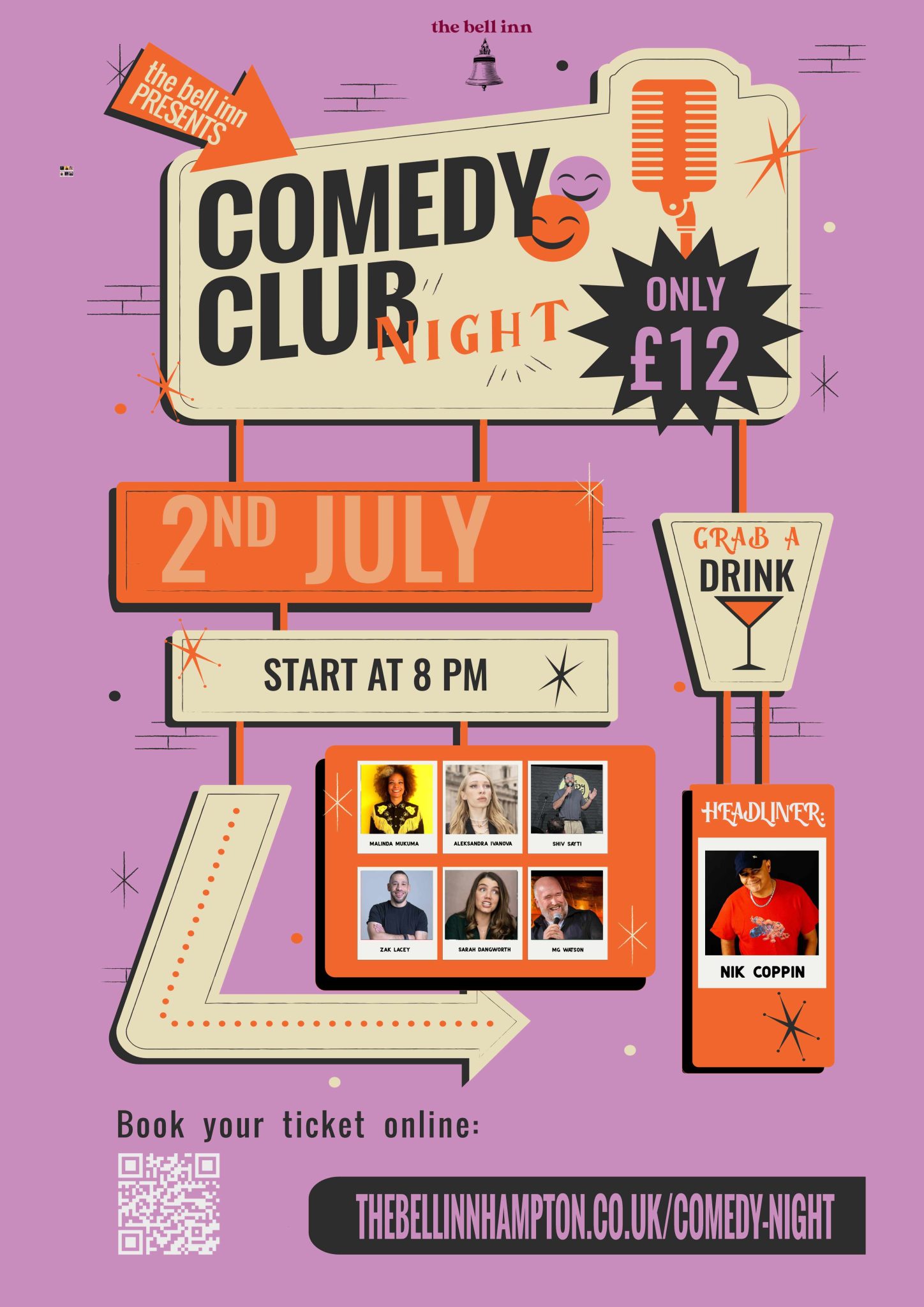 comedy at the bell inn